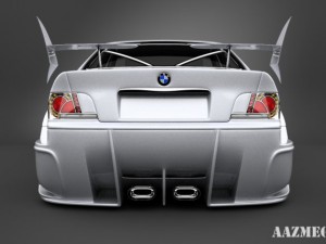 bmw e36 shark tuning Modèle 3D