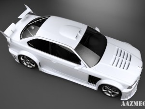 bmw e36 shark tuning Modèle 3D