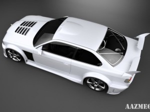 bmw e36 shark tuning Modèle 3D