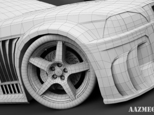 bmw e36 shark tuning Modèle 3D