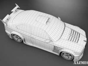 bmw e36 shark tuning Modèle 3D