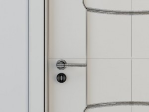 door romagnoli lady ly1v 3D Model