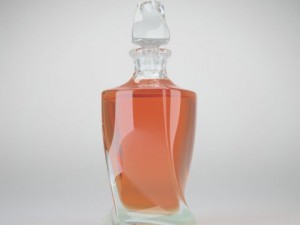 bottle with whisky 3D मॉडल