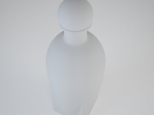 bottle with whisky 3D Модель