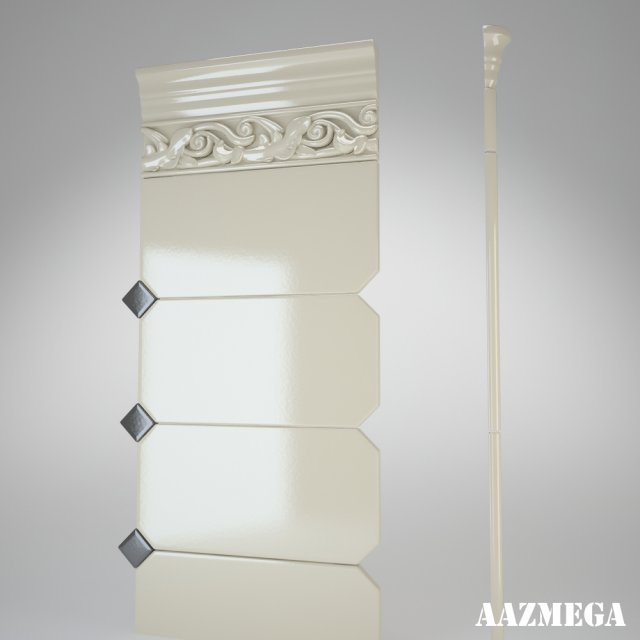 tile ceramiche grazia new classic 3D Modell .c4d .max .obj .3ds .fbx .stl .blend 