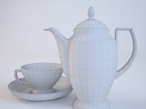 zepter blackwhite set Model 3D