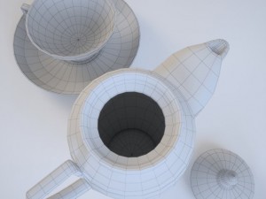 zepter blackwhite set Model 3D