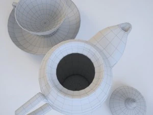 zepter blackwhite set 3D Model
