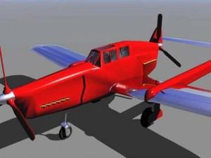 fokker d23 Modelo 3D