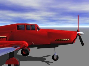 fokker d23 Modelo 3D