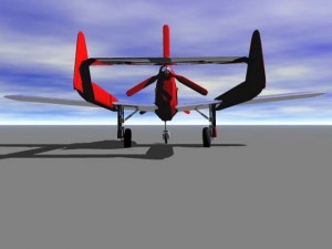 fokker d23 3D मॉडल