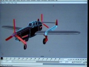 fokker d23 3D मॉडल