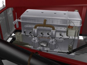 mercedes ssk 3D Model