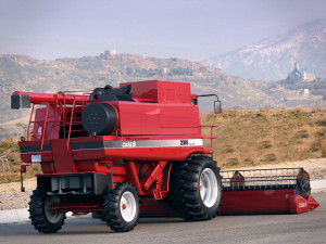 case 2388 harvester 3Dモデル