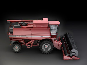 case 2388 harvester 3Dモデル