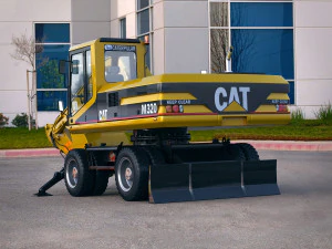 caterpillar m320 wheel excavator 3D Model