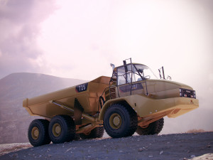caterpillar 725 articulated truck Modèle 3D
