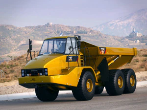 caterpillar 725 articulated truck 3D Model