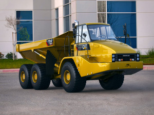 caterpillar 725 articulated truck 3D 모델