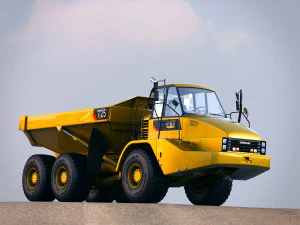 caterpillar 725 articulated truck 3D Model