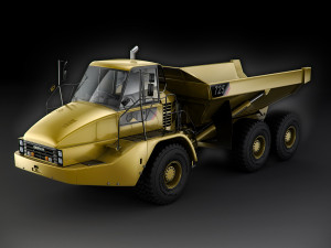 caterpillar 725 articulated truck 3D 모델