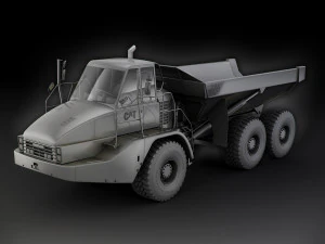 caterpillar 725 articulated truck 3D Model