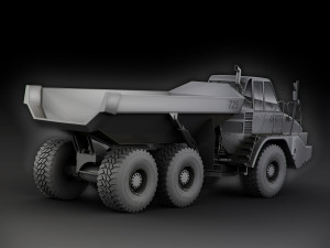 caterpillar 725 articulated truck 3D Model in Heavy Equipment 3DExport