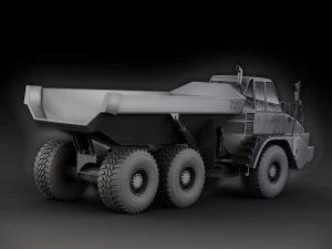 caterpillar 725 articulated truck 3D Model