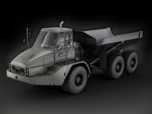 caterpillar 725 articulated truck 3D Model