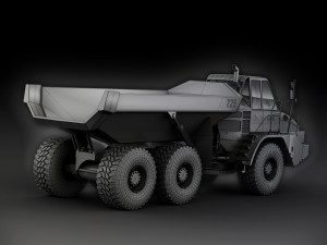 caterpillar 725 articulated truck 3D 모델