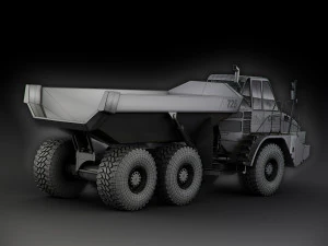 caterpillar 725 articulated truck 3D Model