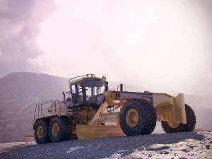 caterpillar 16m motor mining grader 3D Model