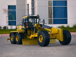 caterpillar 16m motor mining grader 3D Model