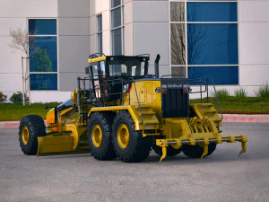 caterpillar 16m motor mining grader 3D Model