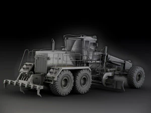 caterpillar 16m motor mining grader 3D Model