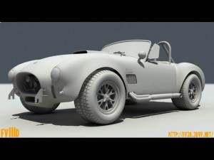 shelby 427 3D 모델