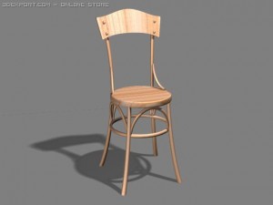 christmas stool Model 3D