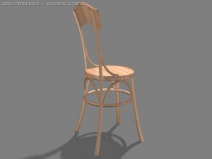 christmas stool 3D 模型