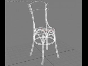 christmas stool 3D 模型