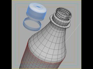 sprite bottle 3D Model