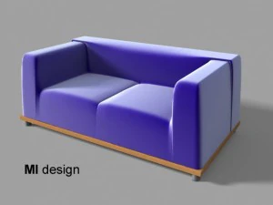sofa 01 3D Model