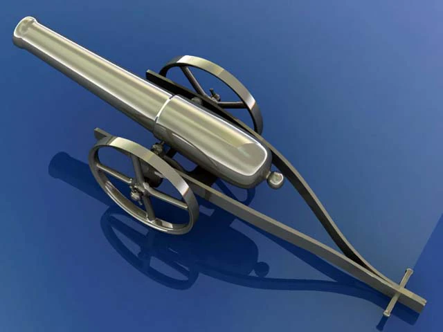 canon 3D Model .c4d .max .obj .3ds .fbx .stl .blend