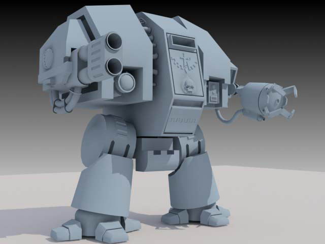 dread Model 3D .c4d .max .obj .3ds .fbx .stl .blend 