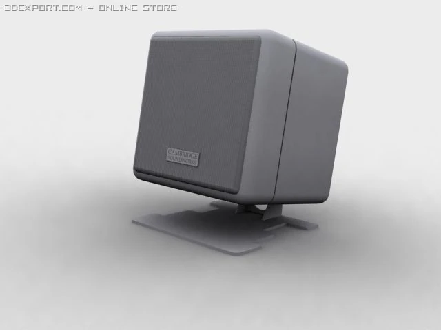 hoparlör 3D Model .c4d .max .obj .3ds .fbx .stl .blend