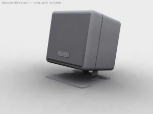 pengeras suara Model 3D