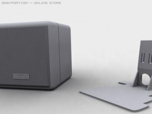 loudspeaker 3D Model
