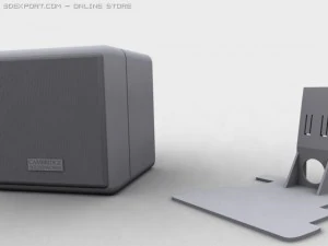 hoparl&ouml;r 3D Model