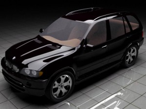 bmw x5 3D-Modell
