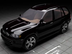 bmw x5 3D Модель