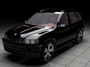 bmw x5 3D Модель